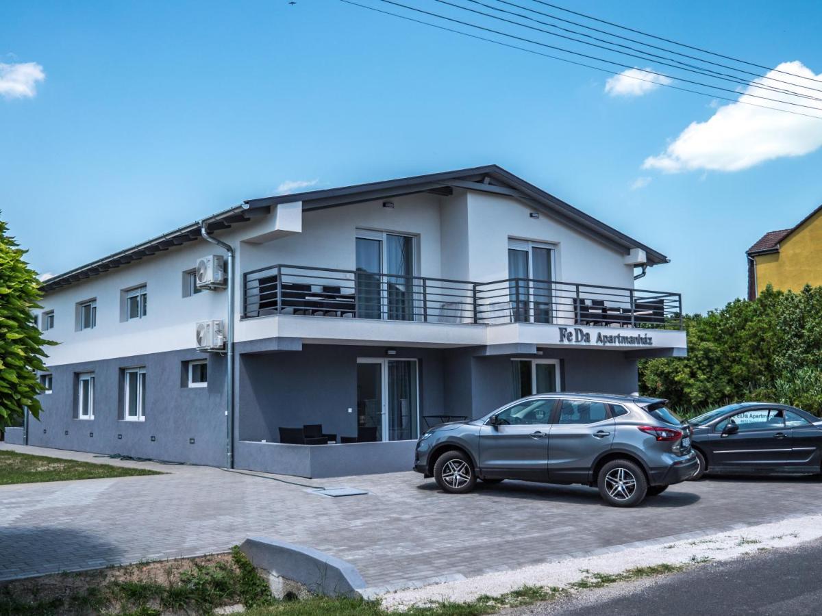 FeDa Apartmanház Balatonboglár Esterno foto
